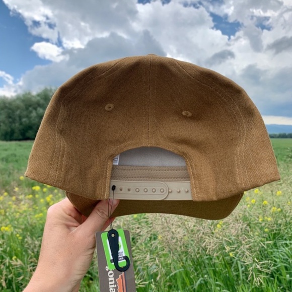 NWT Patagonia Hemp Logo Hat - Tan/Brown - Picture 4 of 4